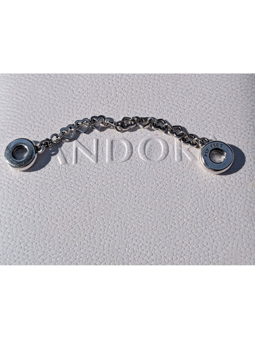 Pandora s925 ale charm holder chain